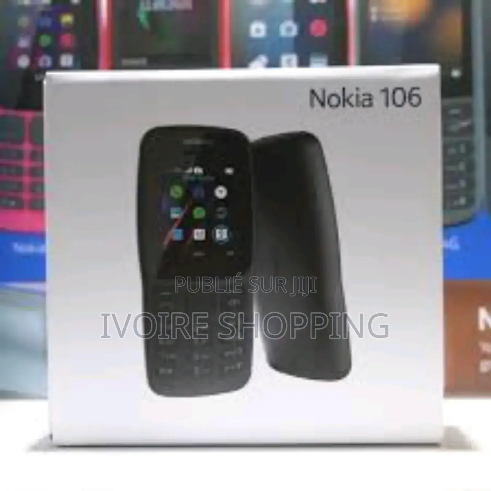 New Nokia 106 Black