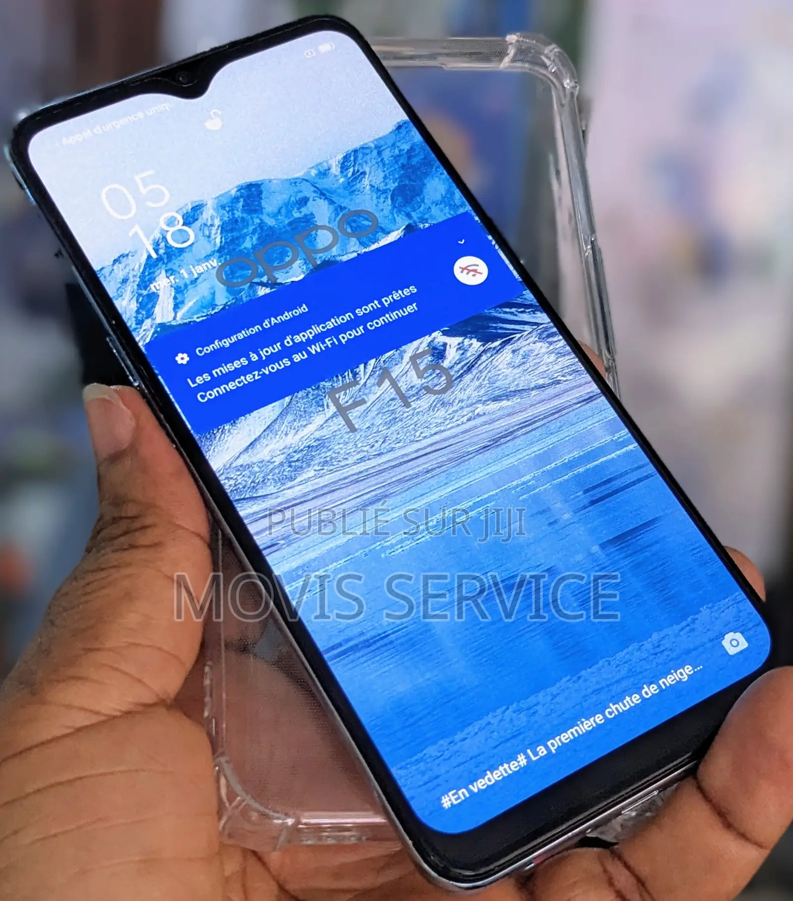 Oppo F15 256 GB Bleu