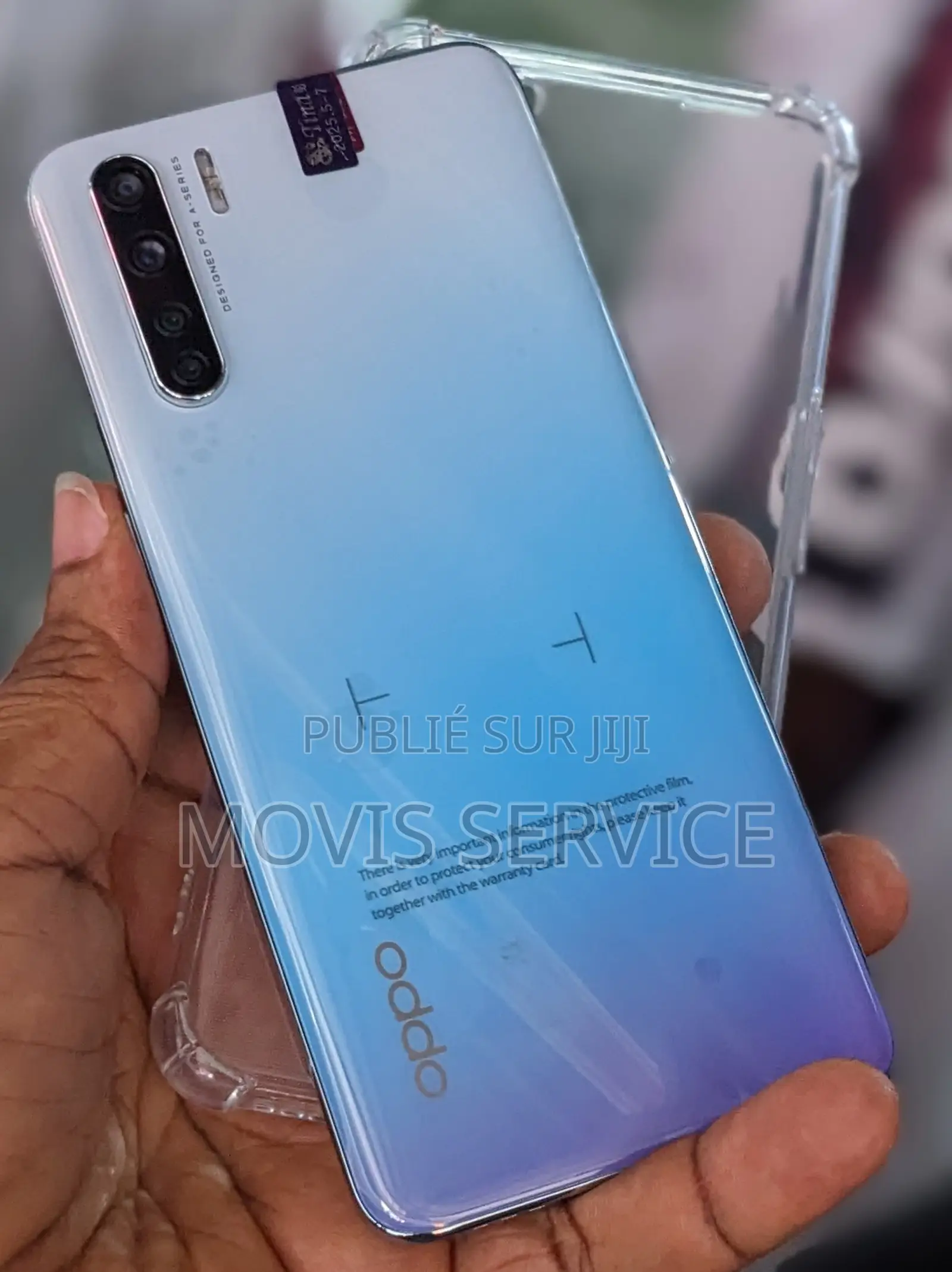 Oppo F15 256 GB Bleu