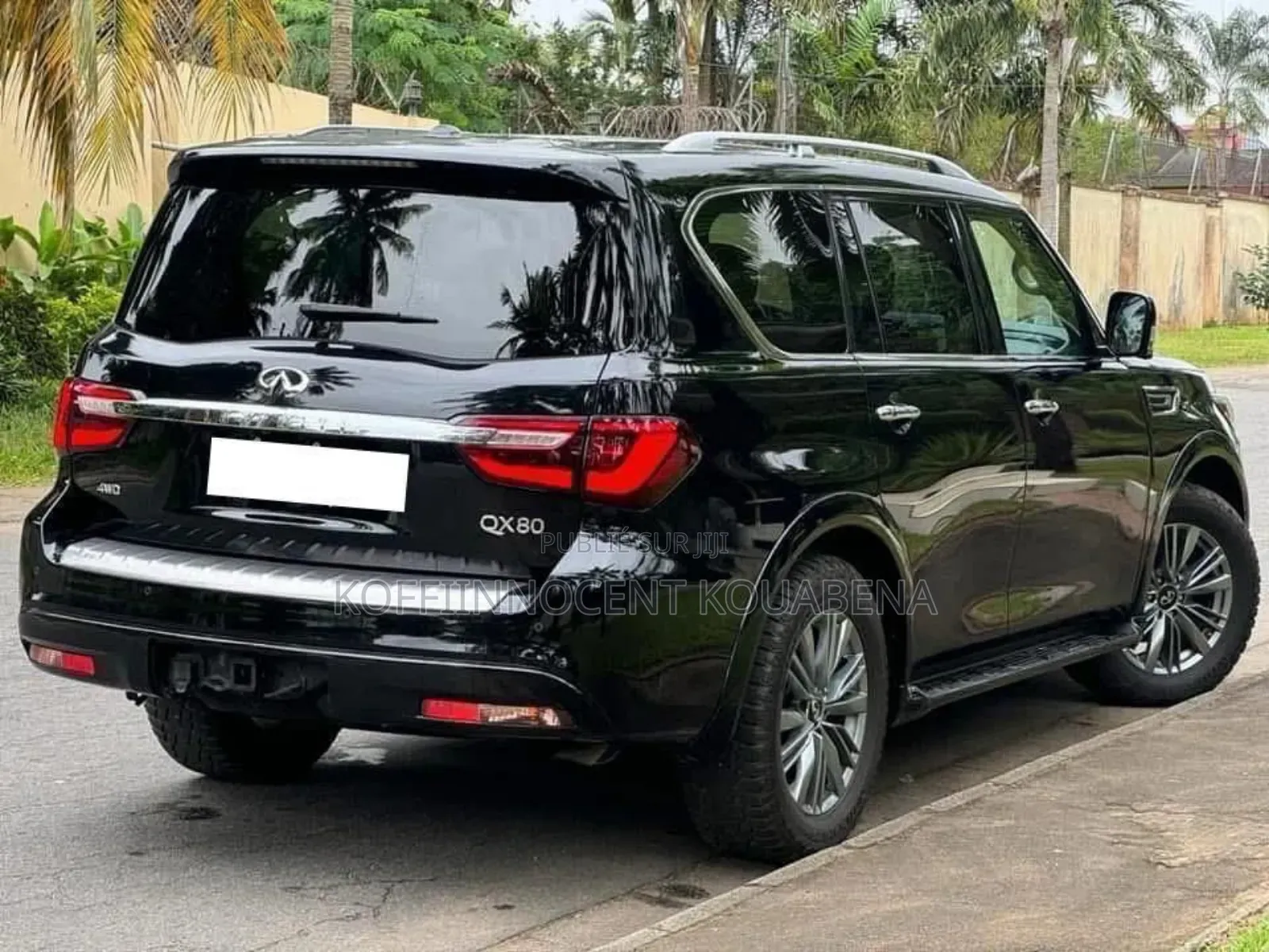 Infiniti QX80 Luxe 2021 Noir