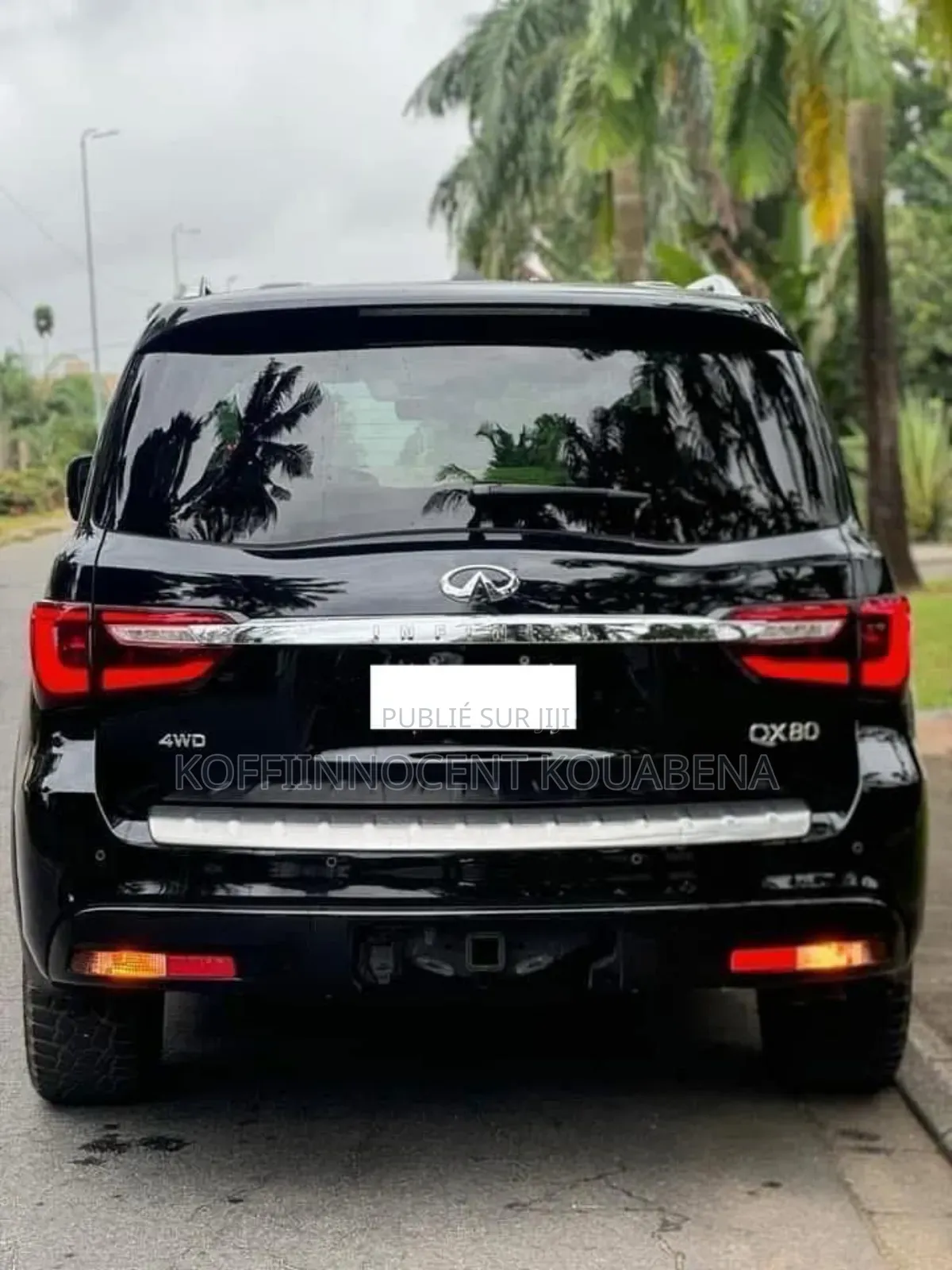 Infiniti QX80 Luxe 2021 Noir