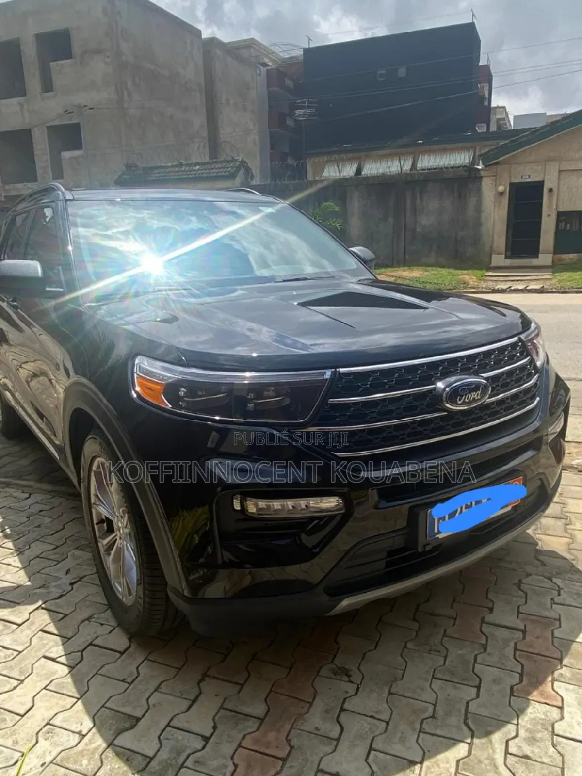 Ford Explorer XLT 2023 Noir