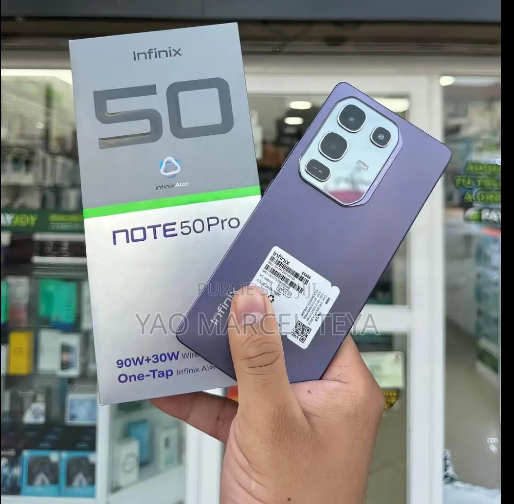 New Infinix Note 50 Pro 256 GB Autre