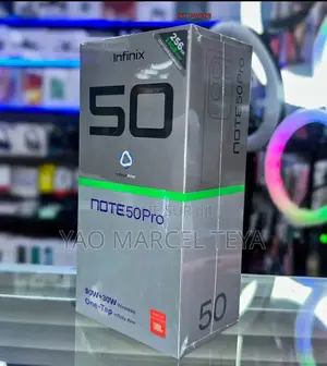 New Infinix Note 50 Pro 256 GB Autre