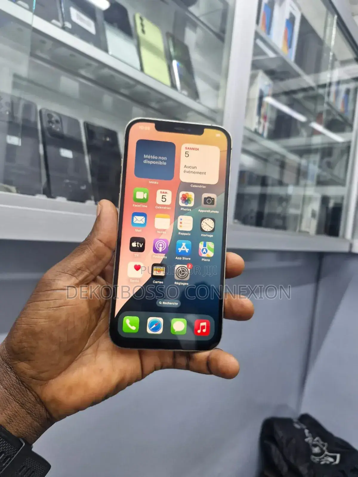 Pomme iPhone 12 Pro Max 128 GB Blanc