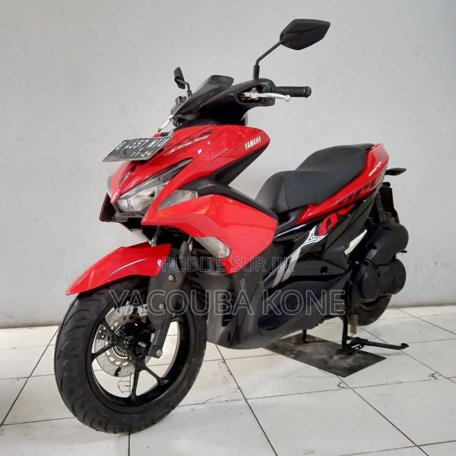 Neuf Yamaha NMAX 155 2023 Rouge