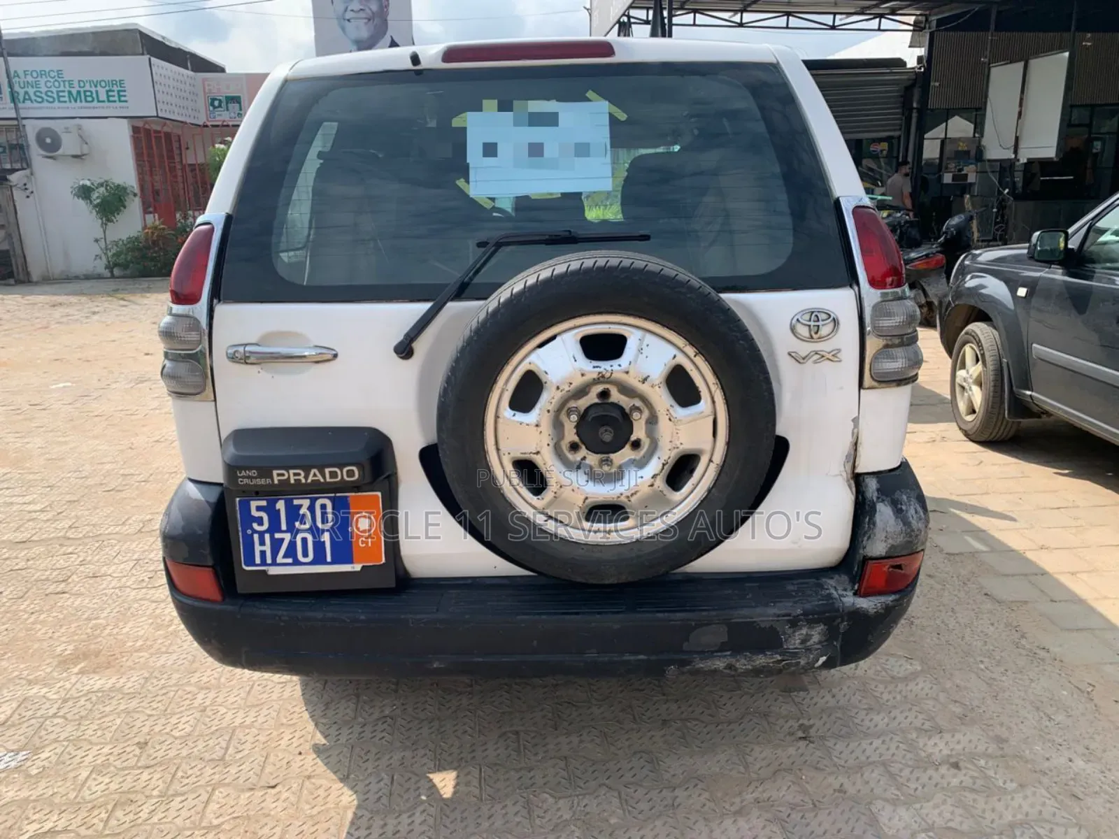 Toyota Land Cruiser Prado VX 3.0 TDi 2005 Blanc