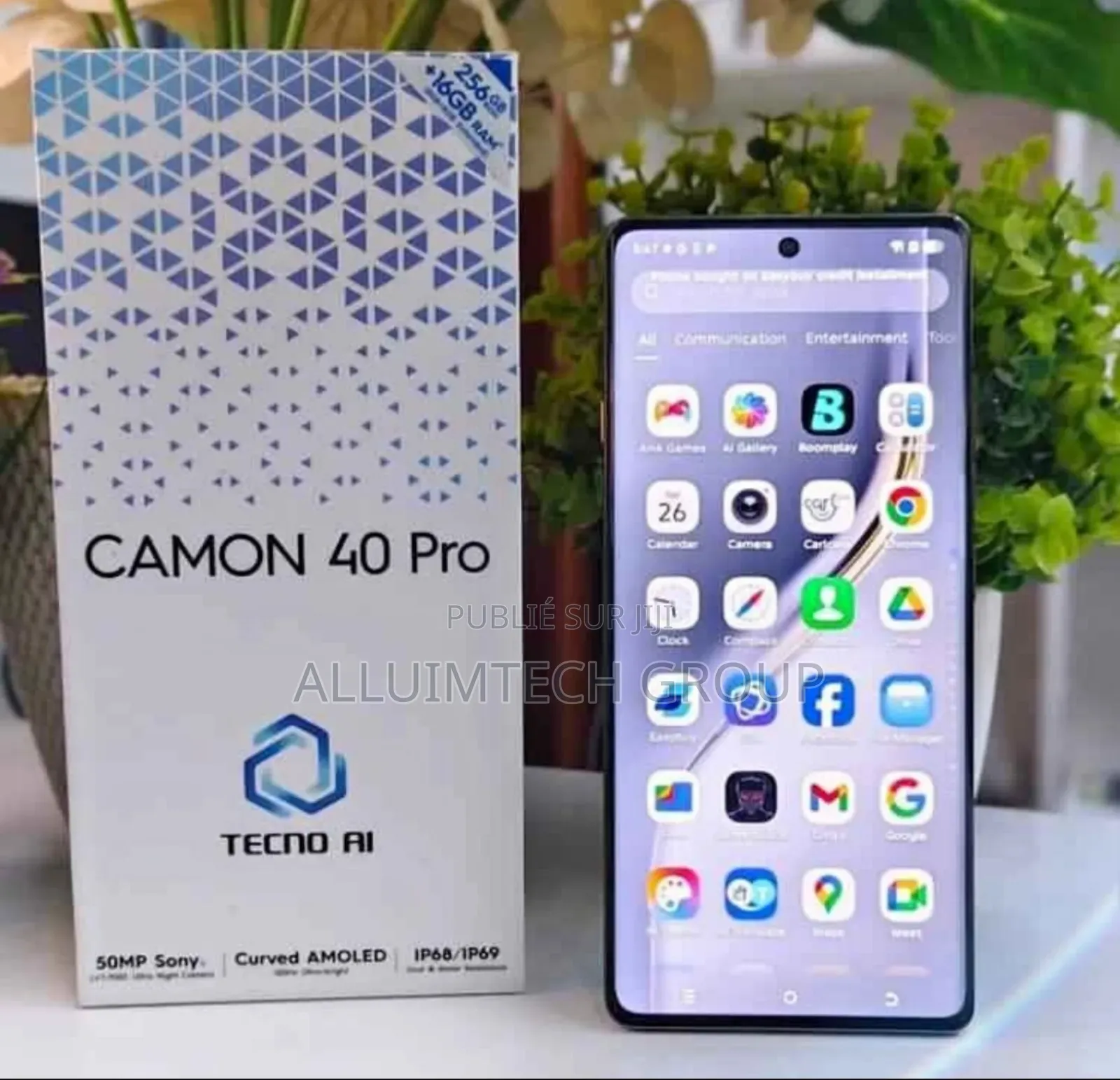 New Tecno Camon 40 256 GB Vert