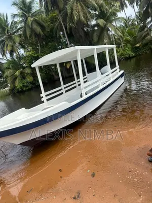 Photo - Bateau Plaisance Polyester Transport Passager Ou Personnel