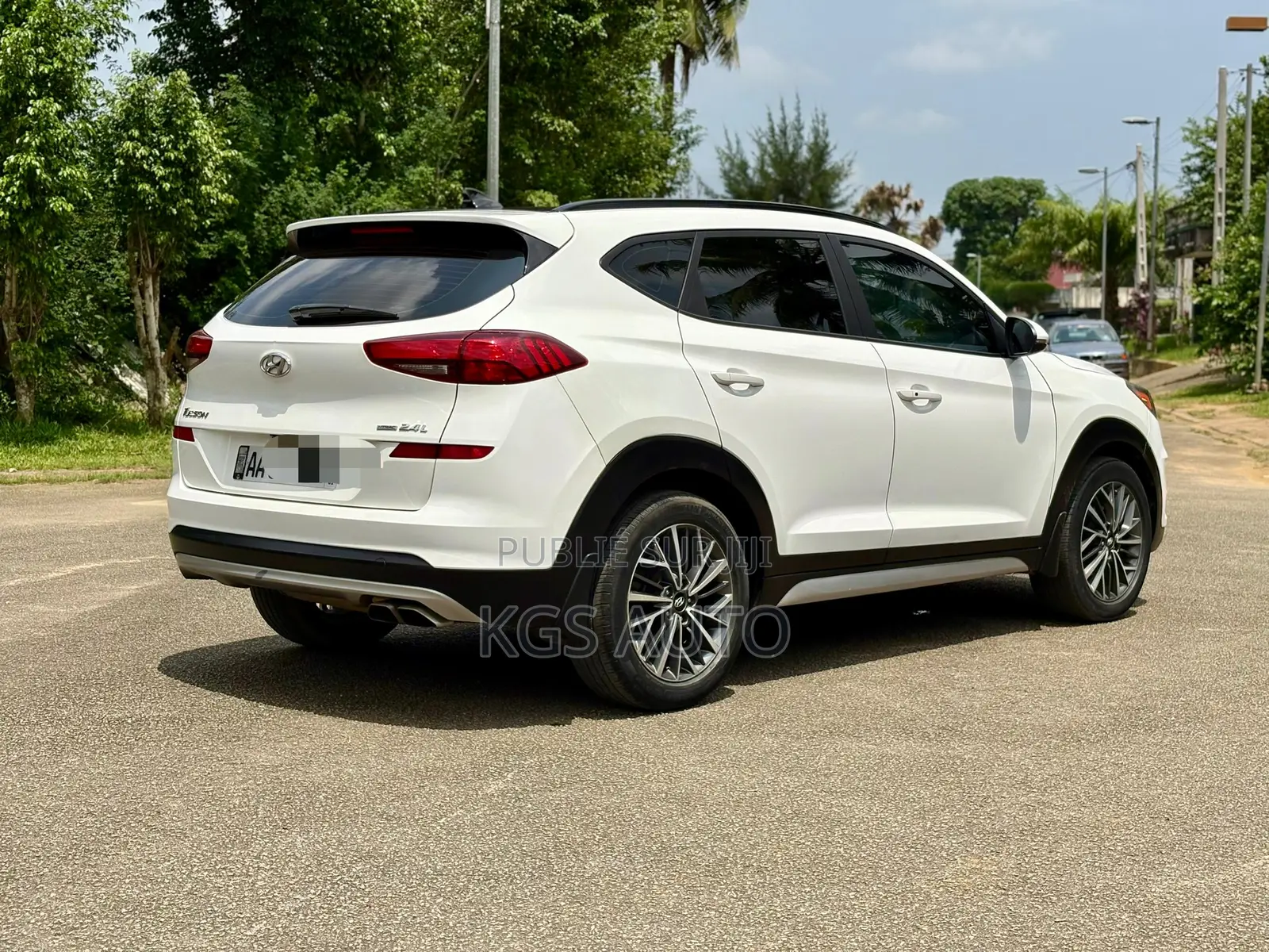 Hyundai Tucson SEL AWD 2019 Blanc