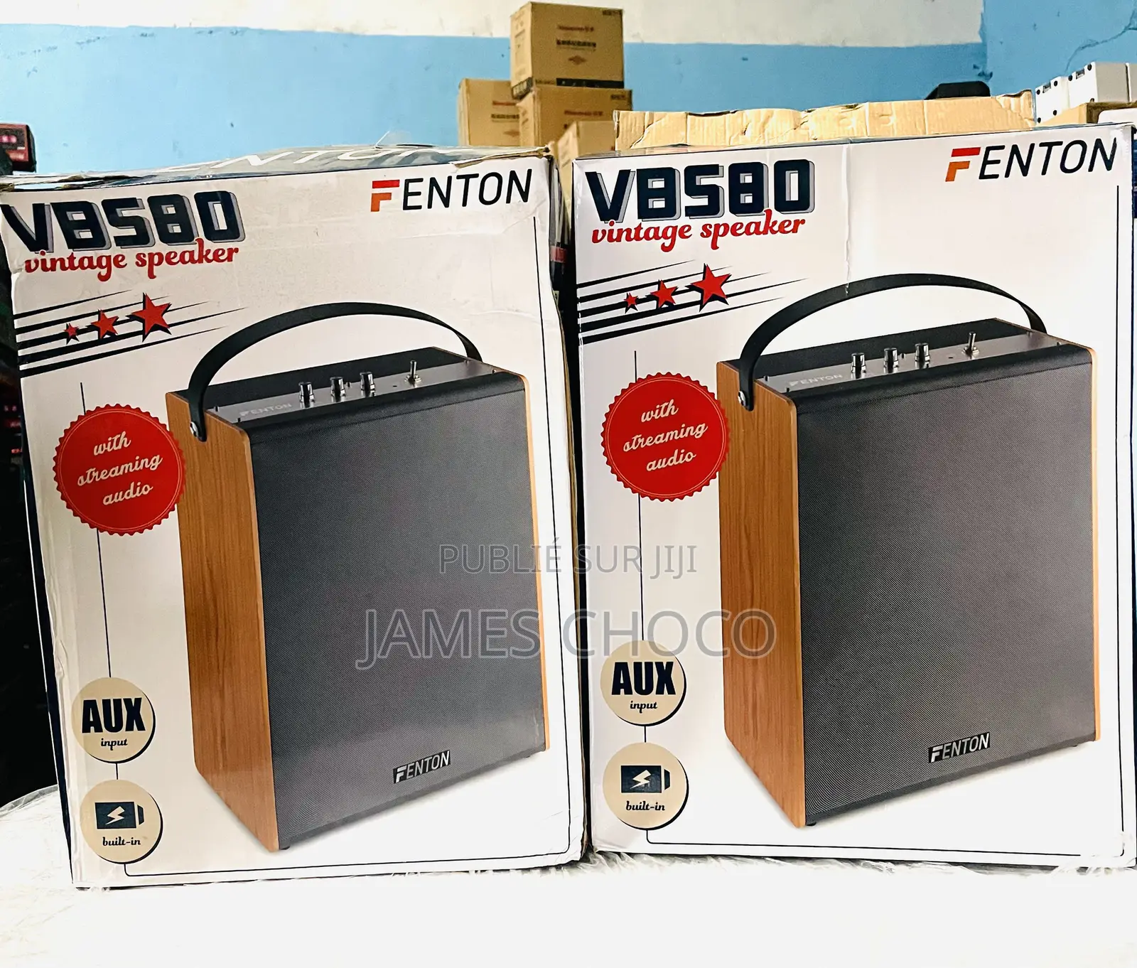 Vbs80 Vintage Wooden Speaker 8