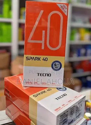 Photo - New Tecno Spark 40 128 GB Noir