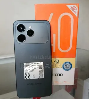 New Tecno Spark 40 128 GB Noir
