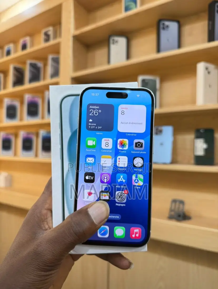 New Apple iPhone 15 128 GB Bleu