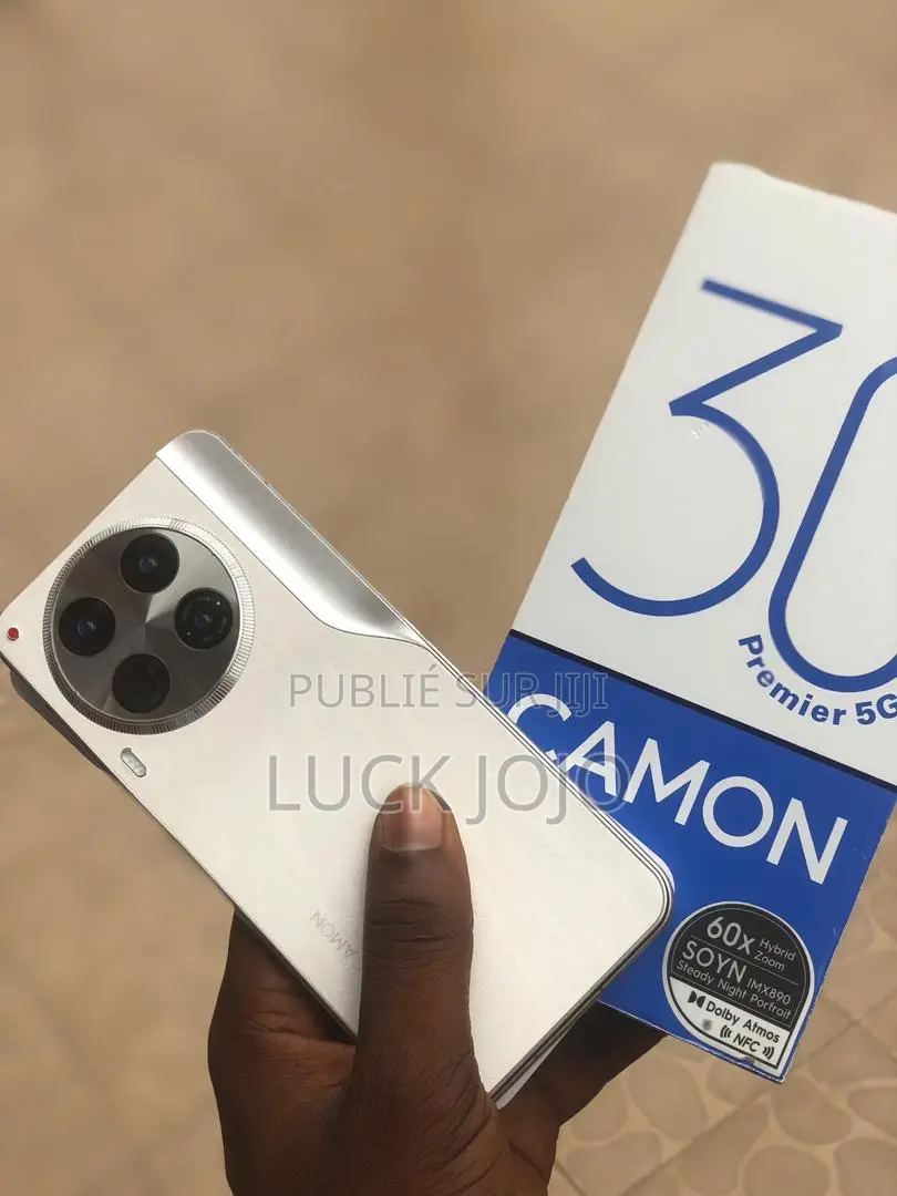 New Tecno Camon 30 Premier 512 GB Blanc
