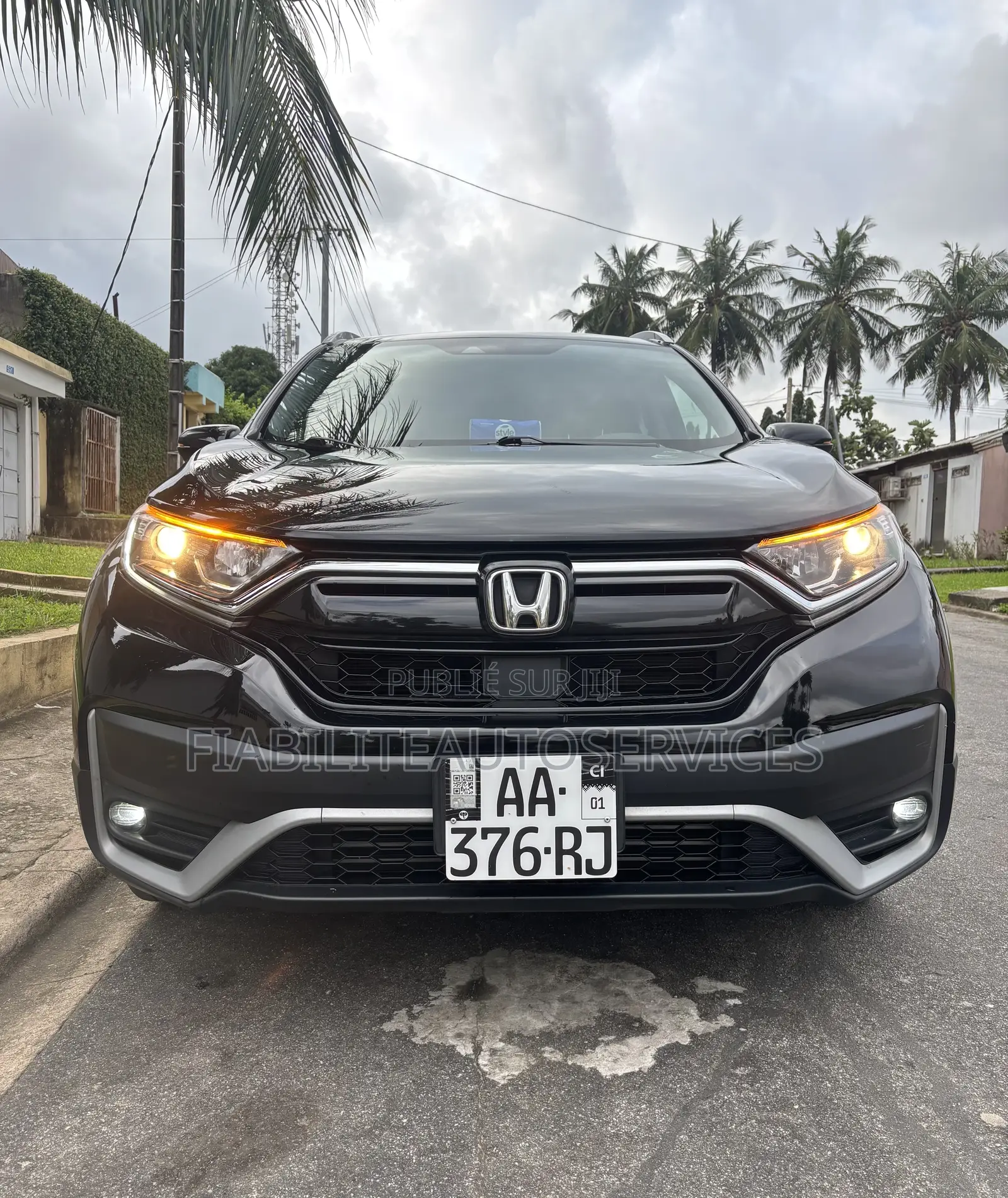 Honda CR-V EX-L 2022 Black
