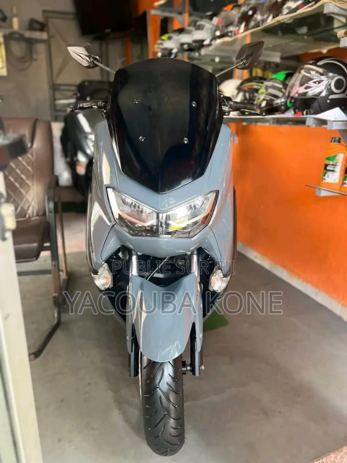 Neuf Yamaha NMAX 155 2022 Gris