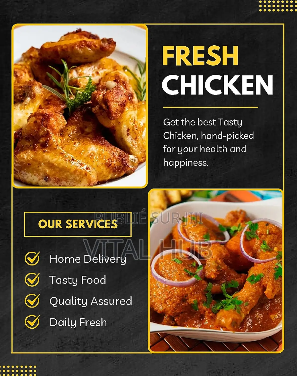 Dépliant Créatif | Modèles d'Affiches Et d'Autocollants