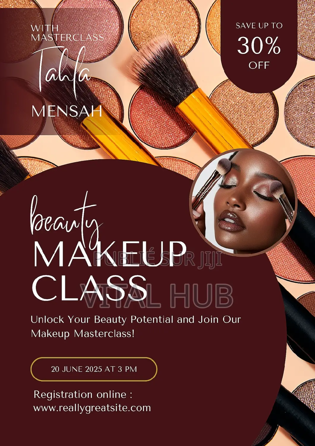 Dépliant Créatif | Modèles d'Affiches Et d'Autocollants