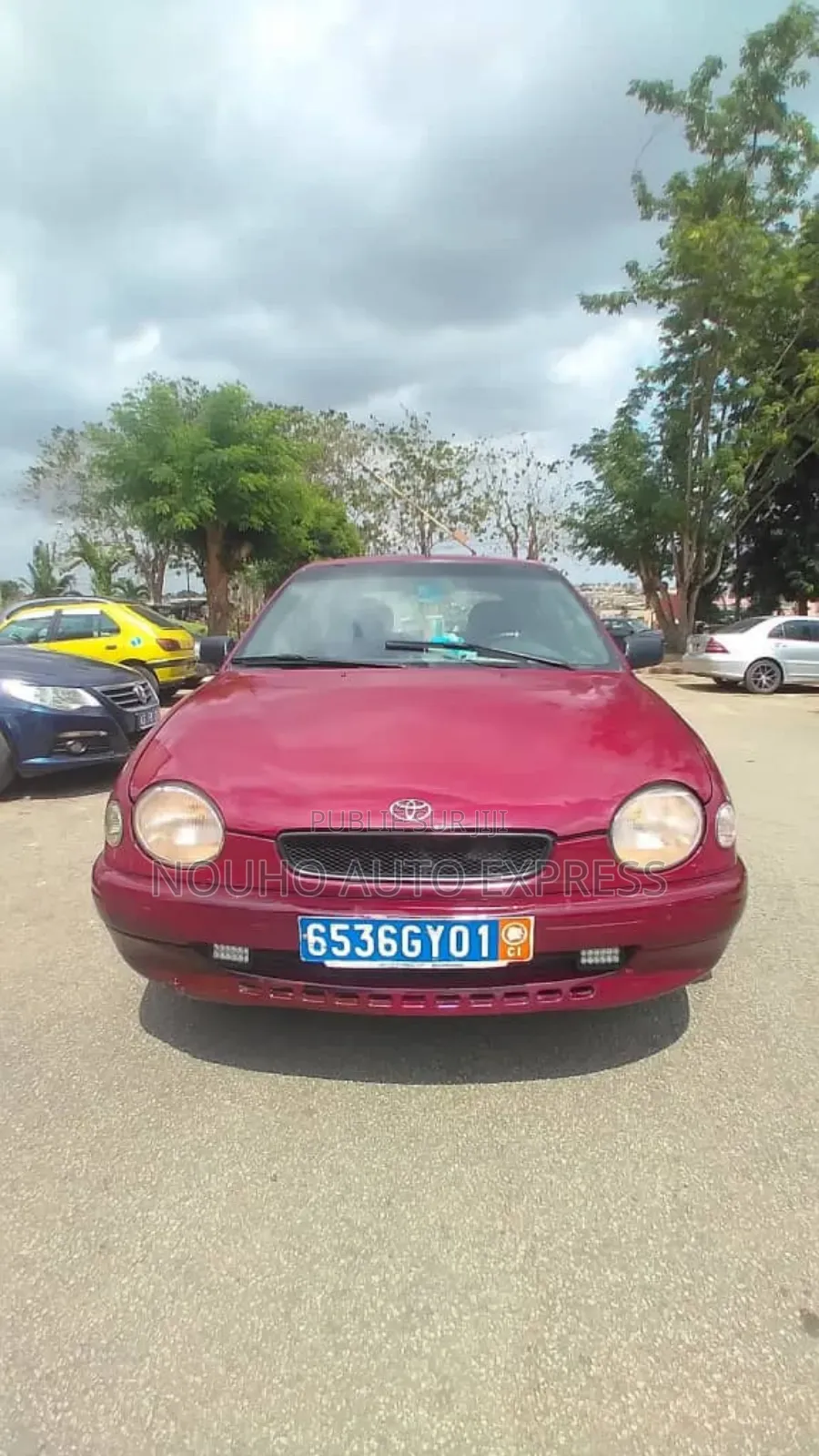 Toyota Corolla 2002 Rouge