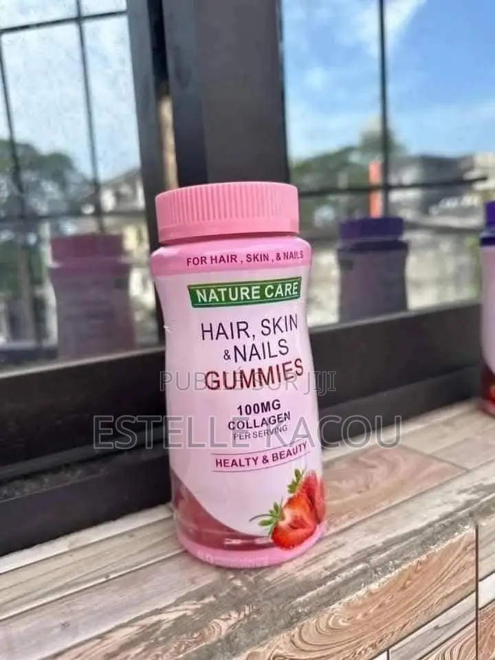 Gummie Pour Teint,Cheveux Et Les Ongles
