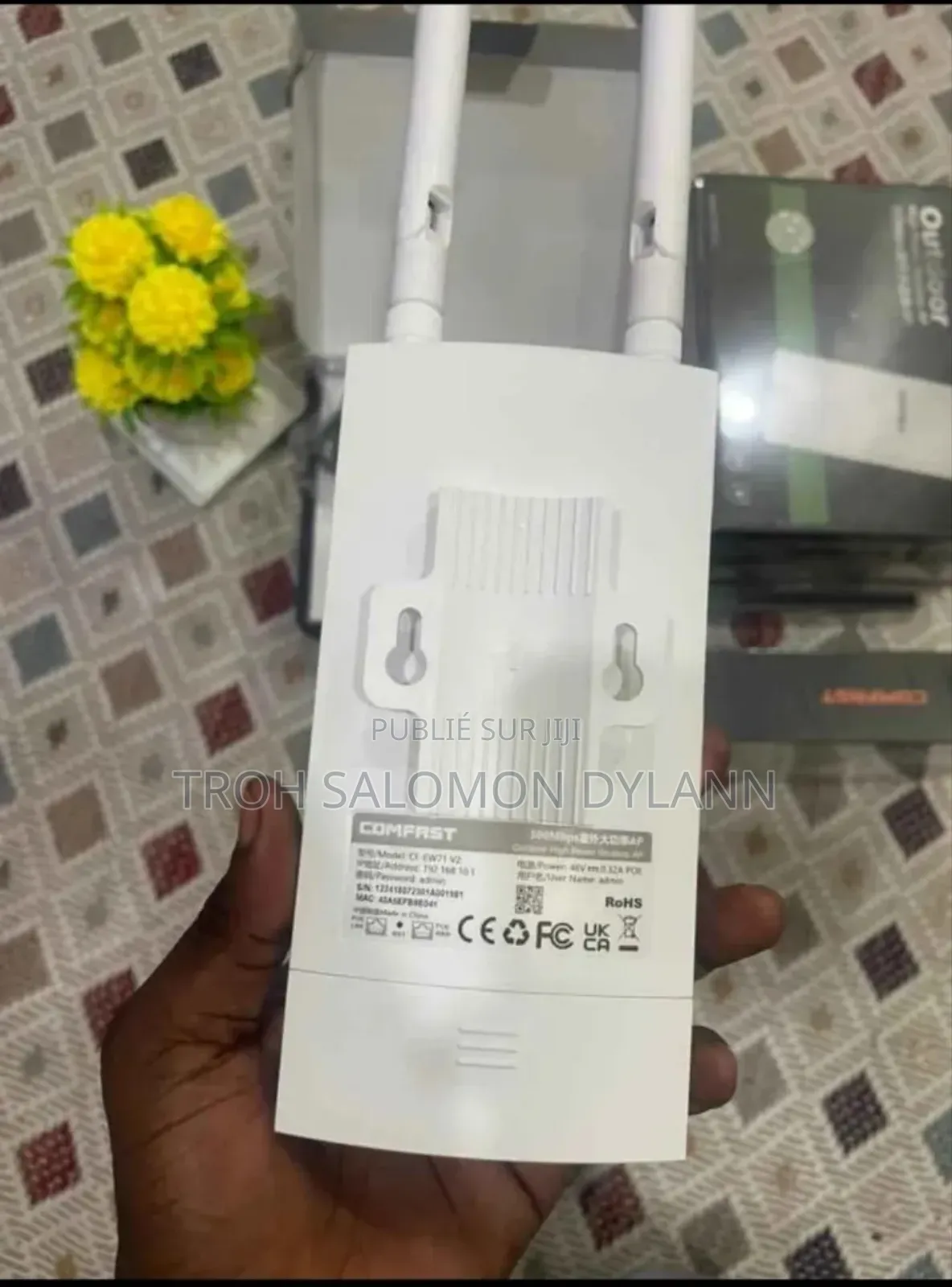 Gérance De Wifi Zone Et Cyber Café