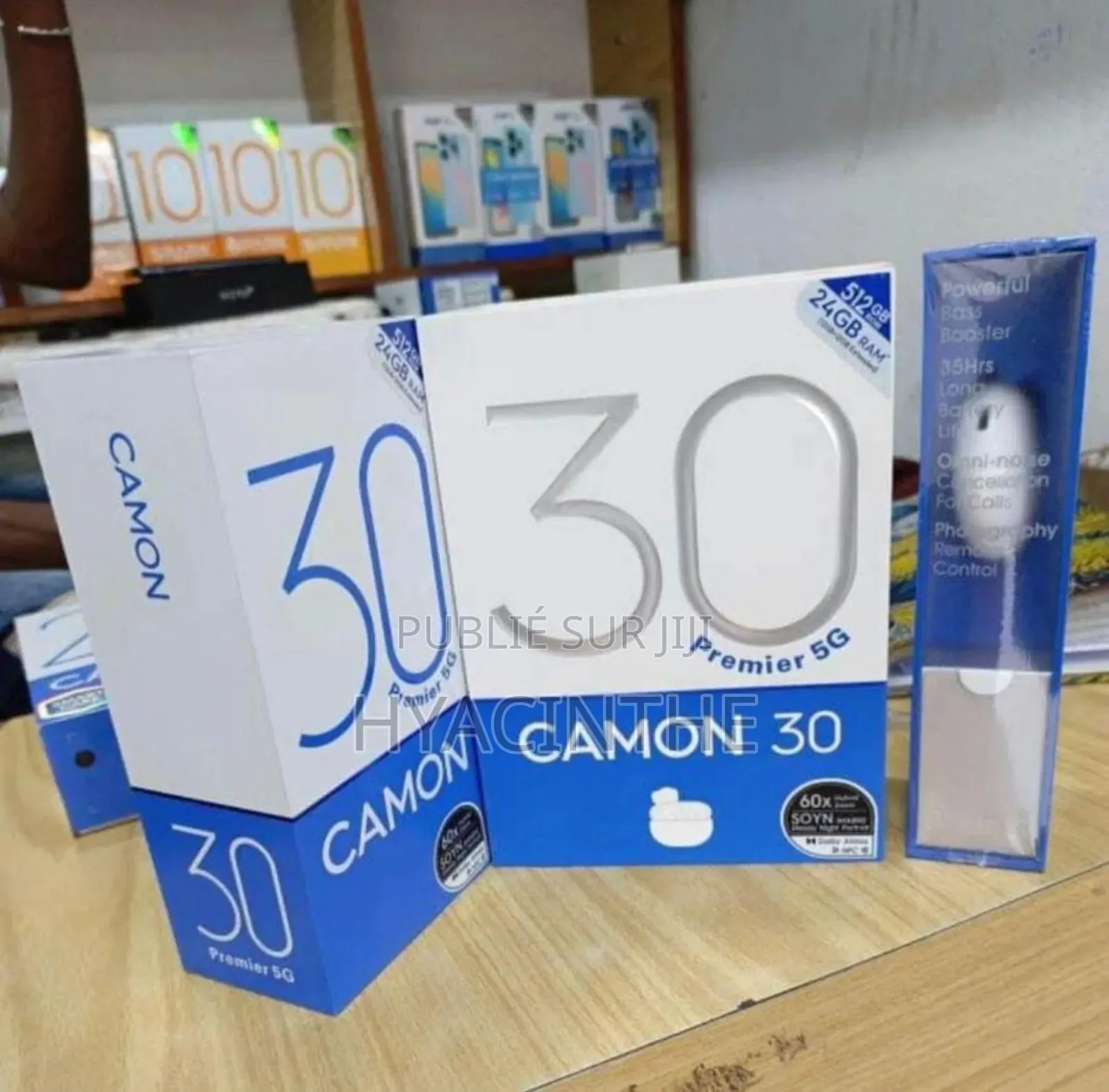 New Tecno Camon 30 Premier 512 GB Noir