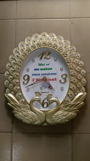 Photo - Horloge Personnalisé Avec Verset Biblique