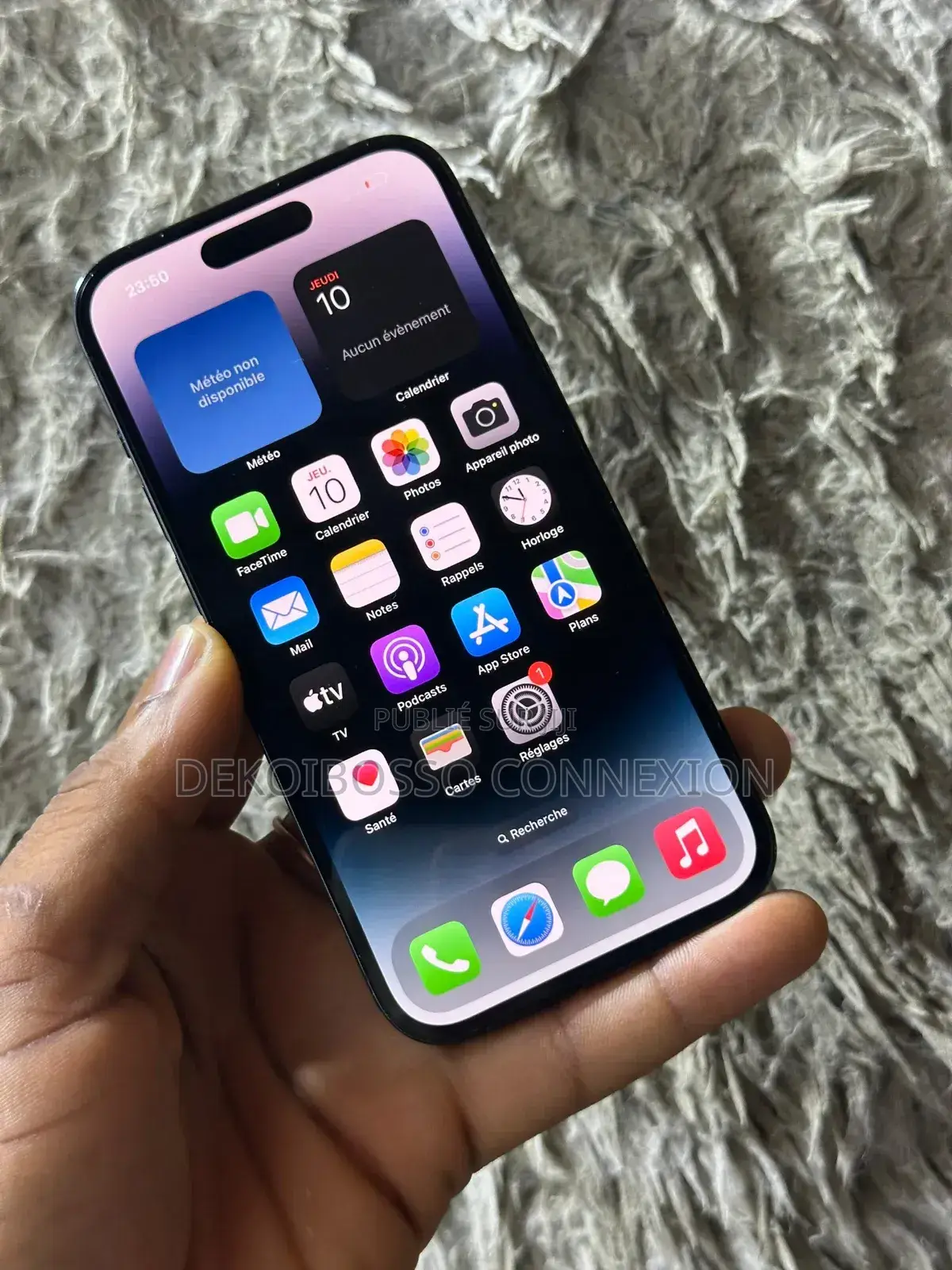 Apple iPhone 14 Pro 128 GB Noir