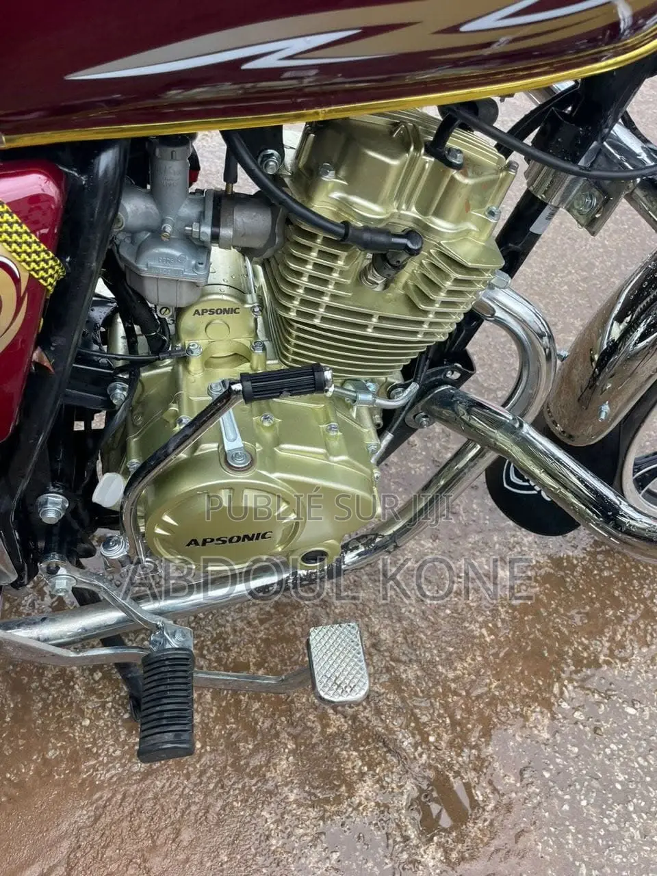 Neuf Apsonic AP125-8 2023 Rouge