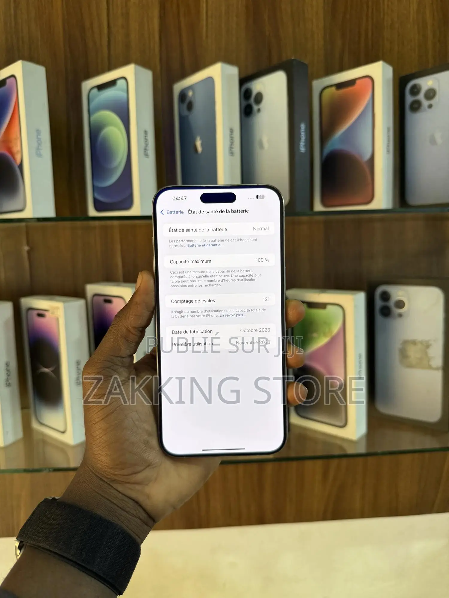 Pomme iPhone 15 Pro Max 256 GB Bronze