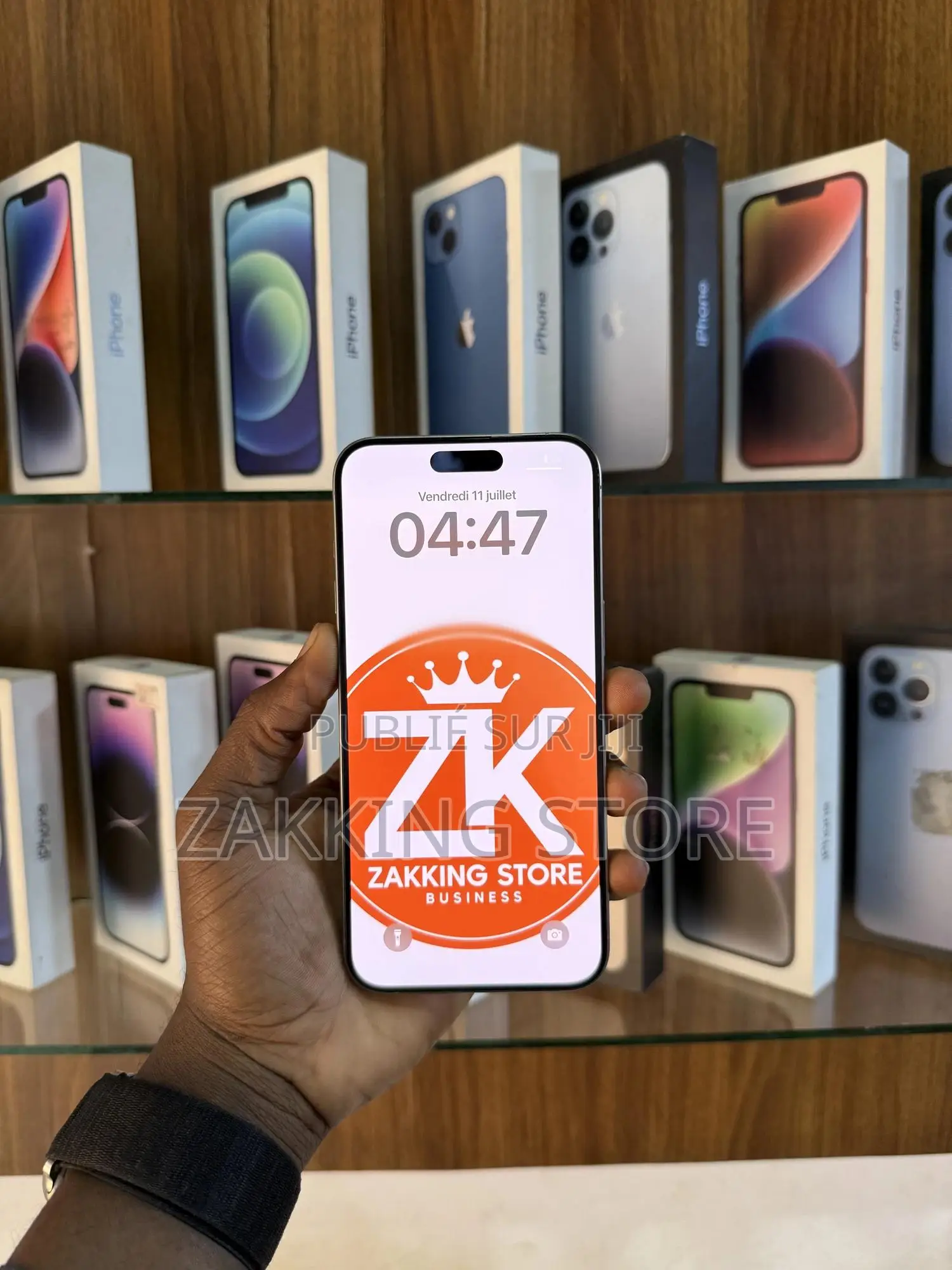 Pomme iPhone 15 Pro Max 256 GB Bronze