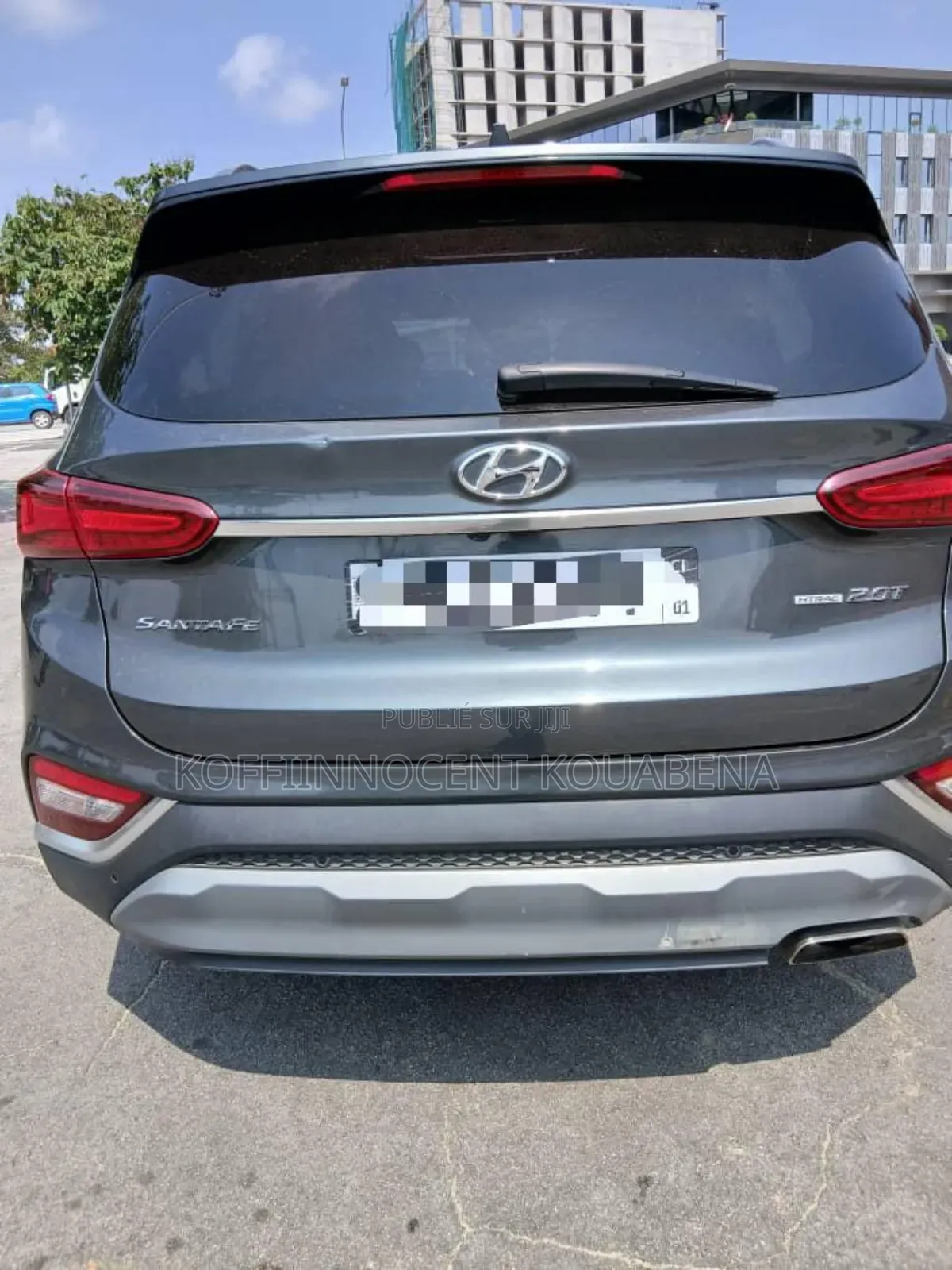 Hyundai Santa Fe Limited 2.0T AWD 2019 Argenté