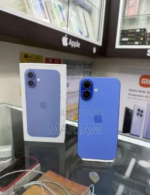 New Apple iPhone 16 128 GB Bleu