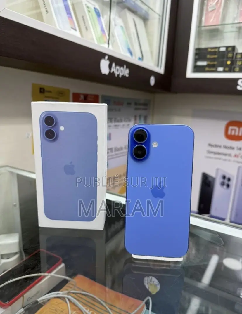 New Apple iPhone 16 128 GB Bleu