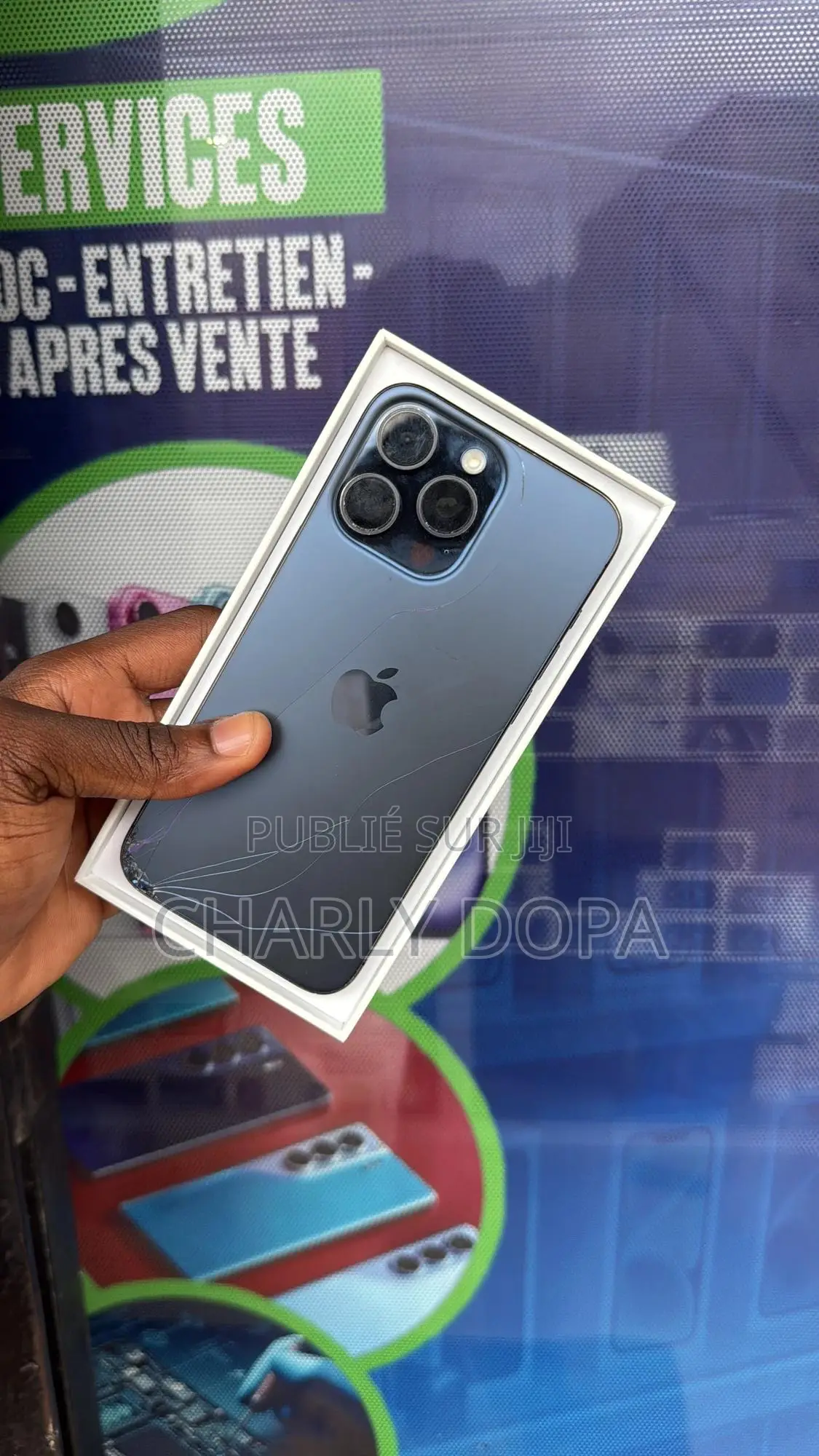 Apple iPhone 15 Pro Max 256 GB Noir