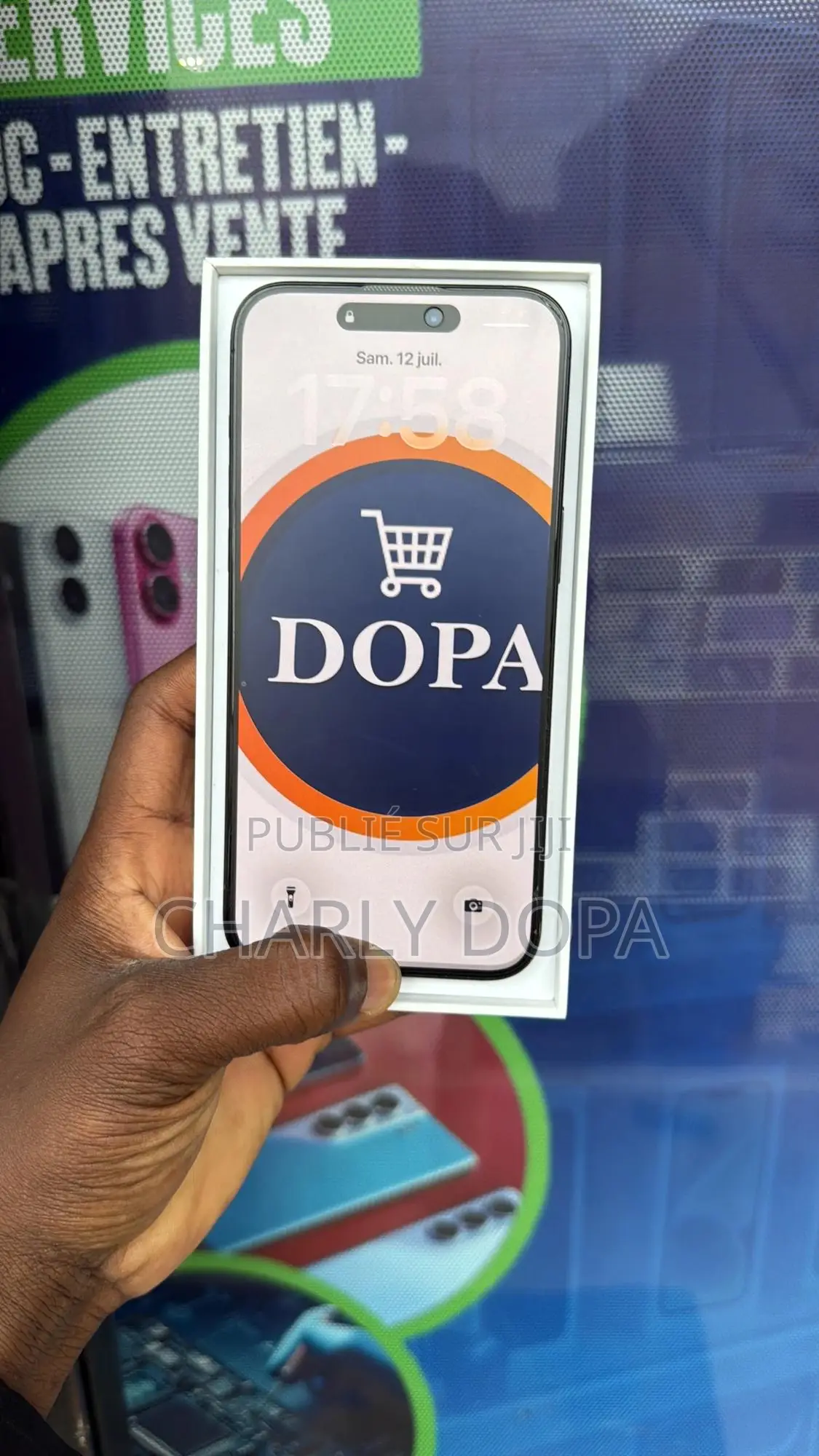 Apple iPhone 15 Pro Max 256 GB Noir