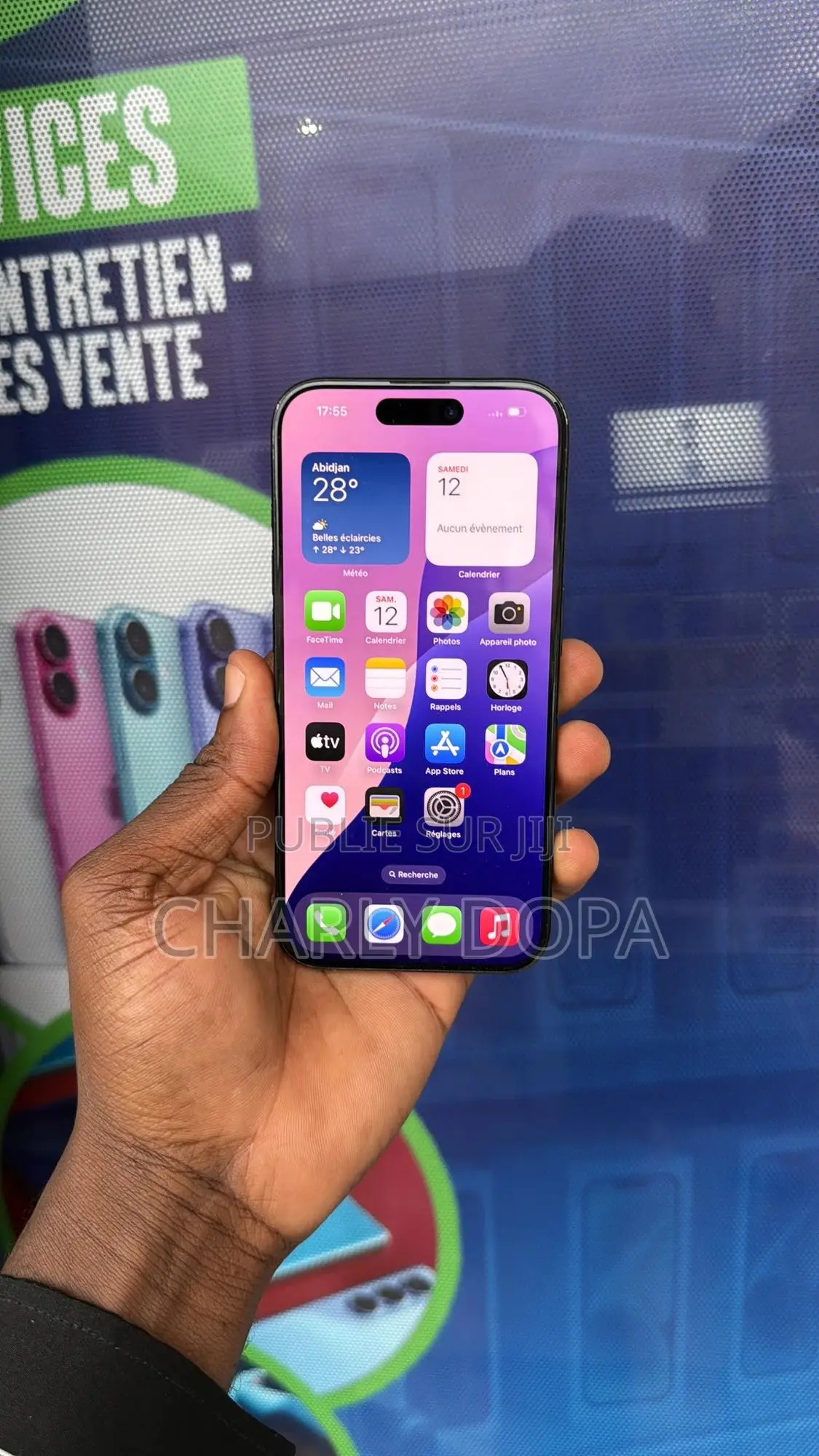 Apple iPhone 15 Pro 256 GB Bleu