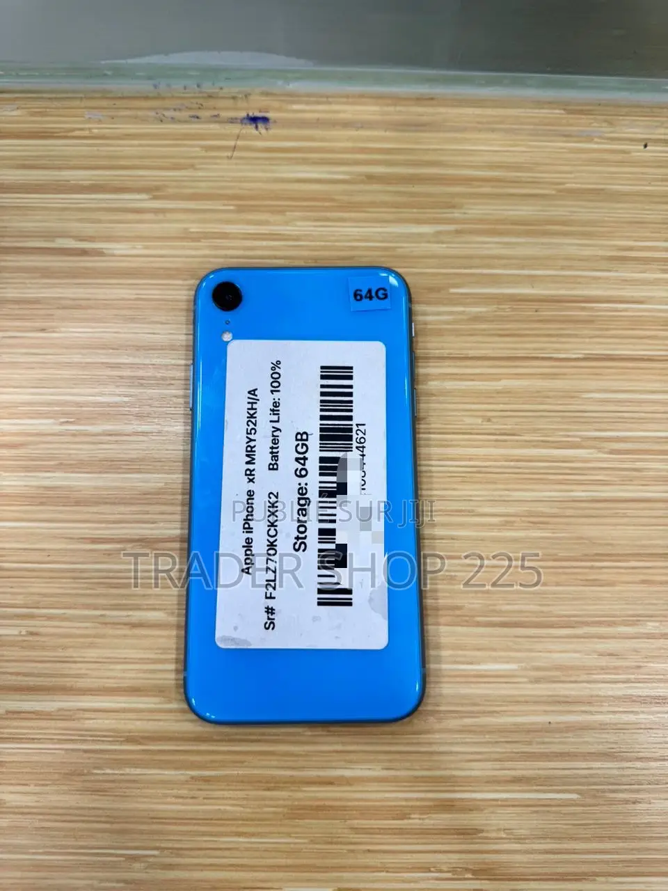 Apple iPhone XR 64 GB Bleu