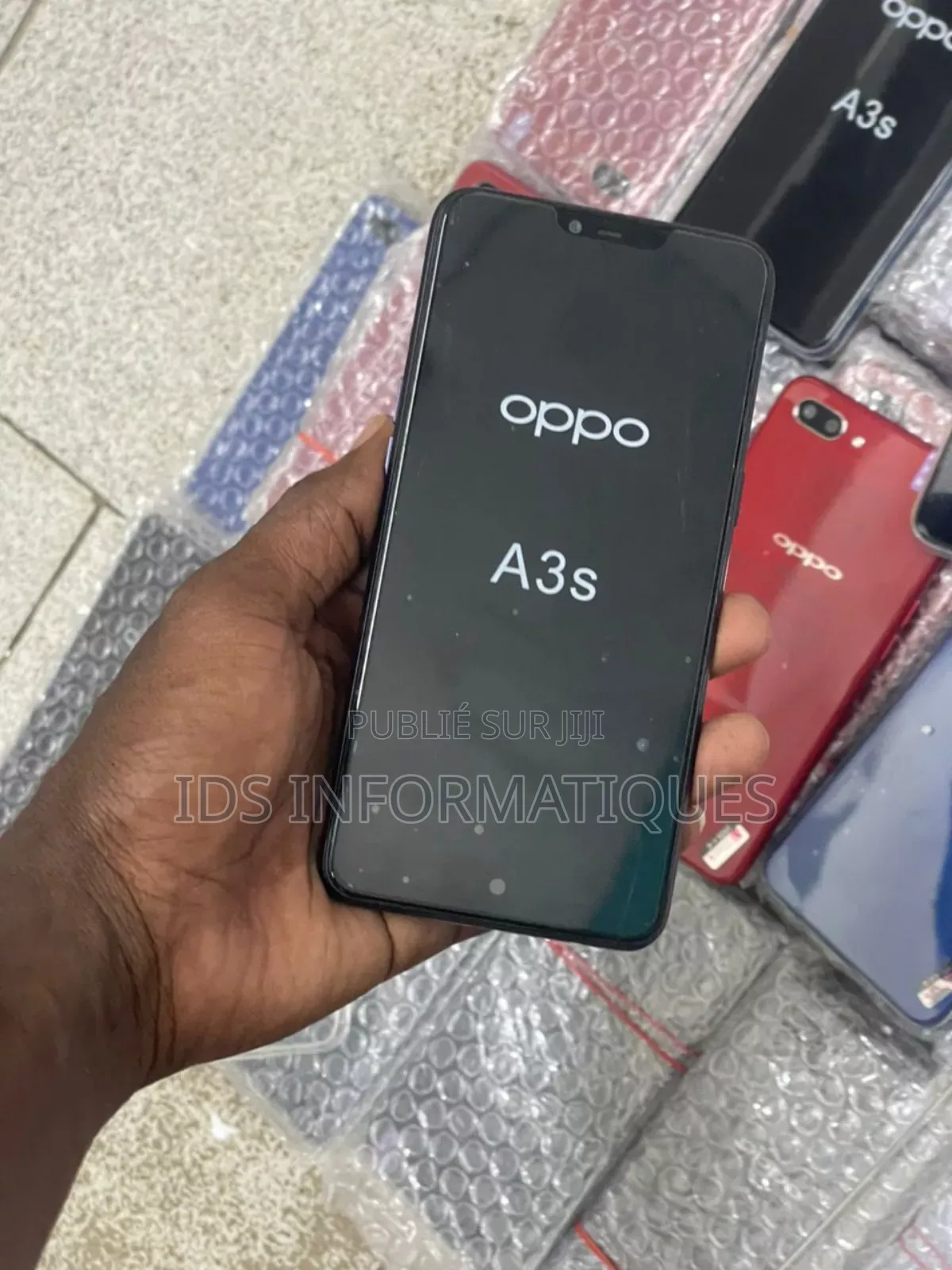Oppo A3s 256 GB Noir