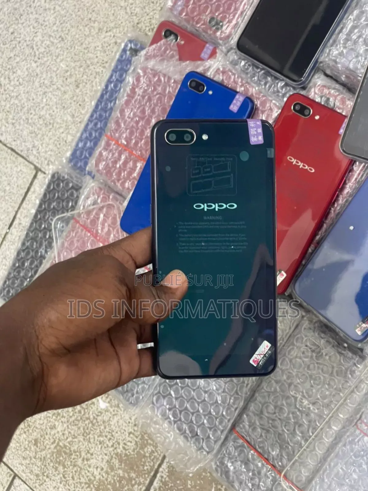 Oppo A3s 256 GB Noir