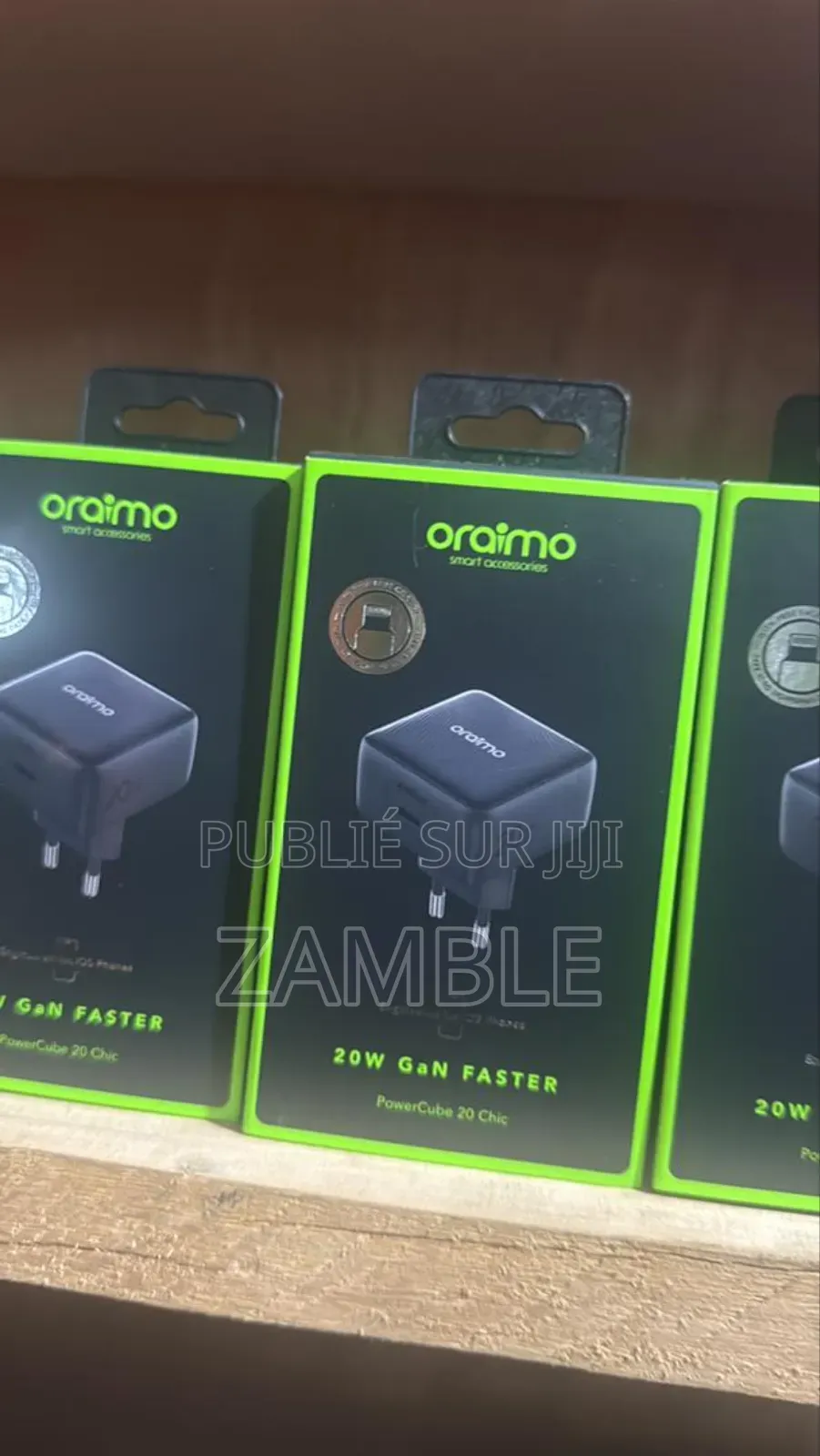 Chargeur Oraimo Ultra Rapide Powercube 20 Chic