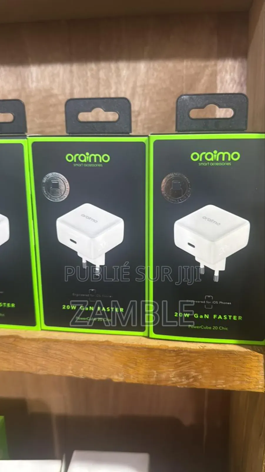 Chargeur Oraimo Ultra Rapide Powercube 20 Chic