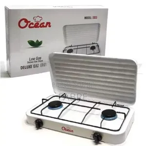 Photo - Réchaud À Gaz Ocean Deluxe Portable 2 Feux - Modèle : 2833