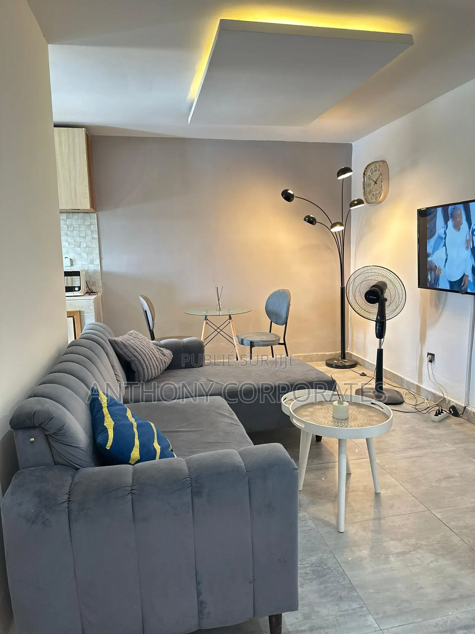 Furnished 1chbre Appartement dans Anthony, Cocody à Louer