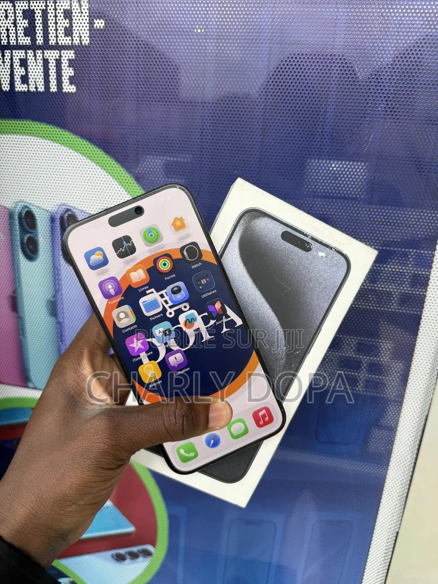 Apple iPhone 15 Pro Max 256 GB Noir