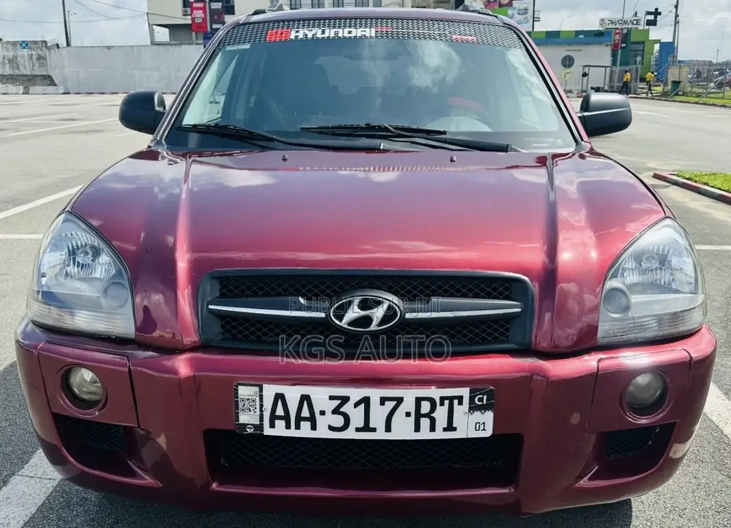 Hyundai Tucson SE 4x4 2007 Rouge