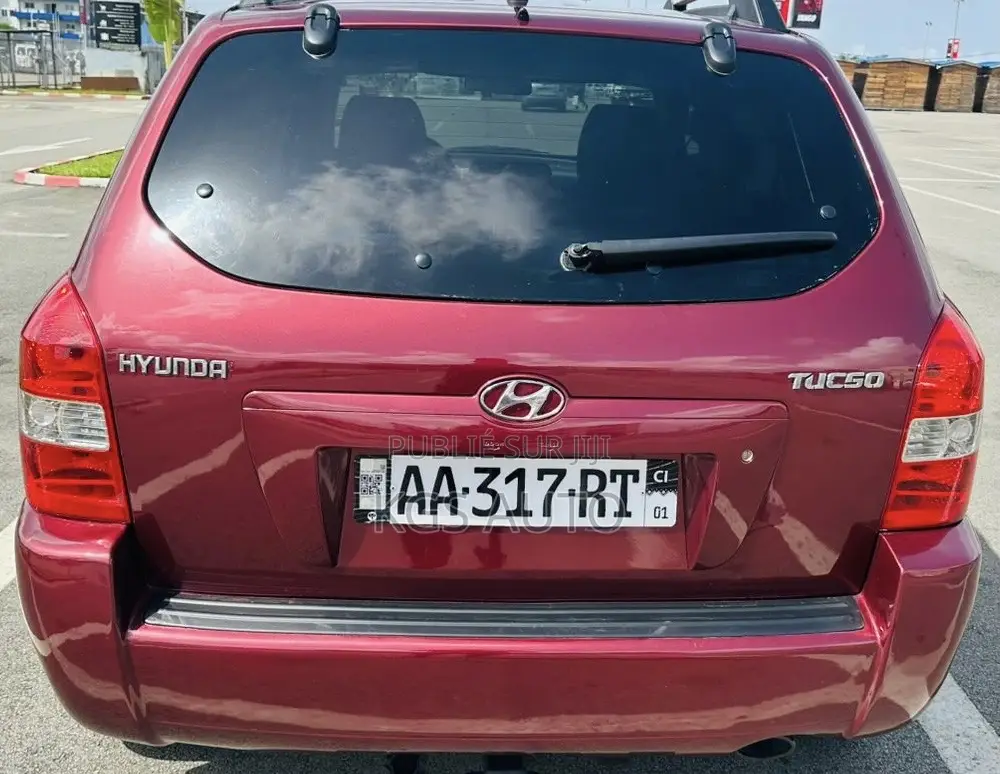 Hyundai Tucson SE 4x4 2007 Rouge
