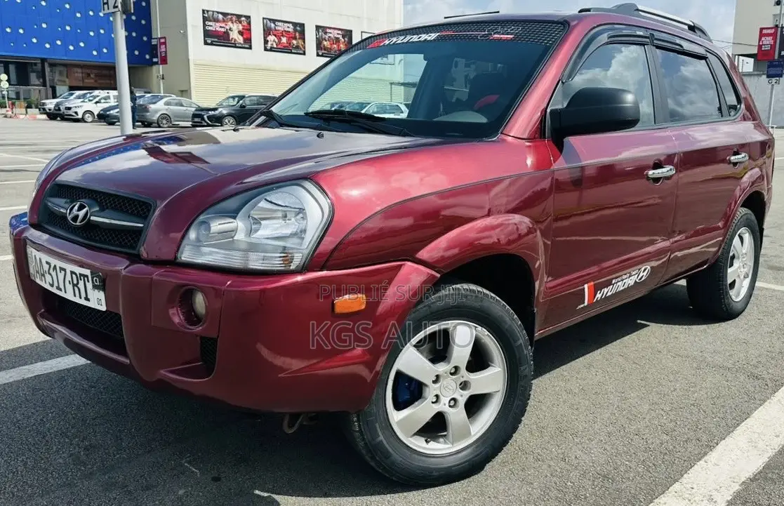 Hyundai Tucson SE 4x4 2007 Rouge