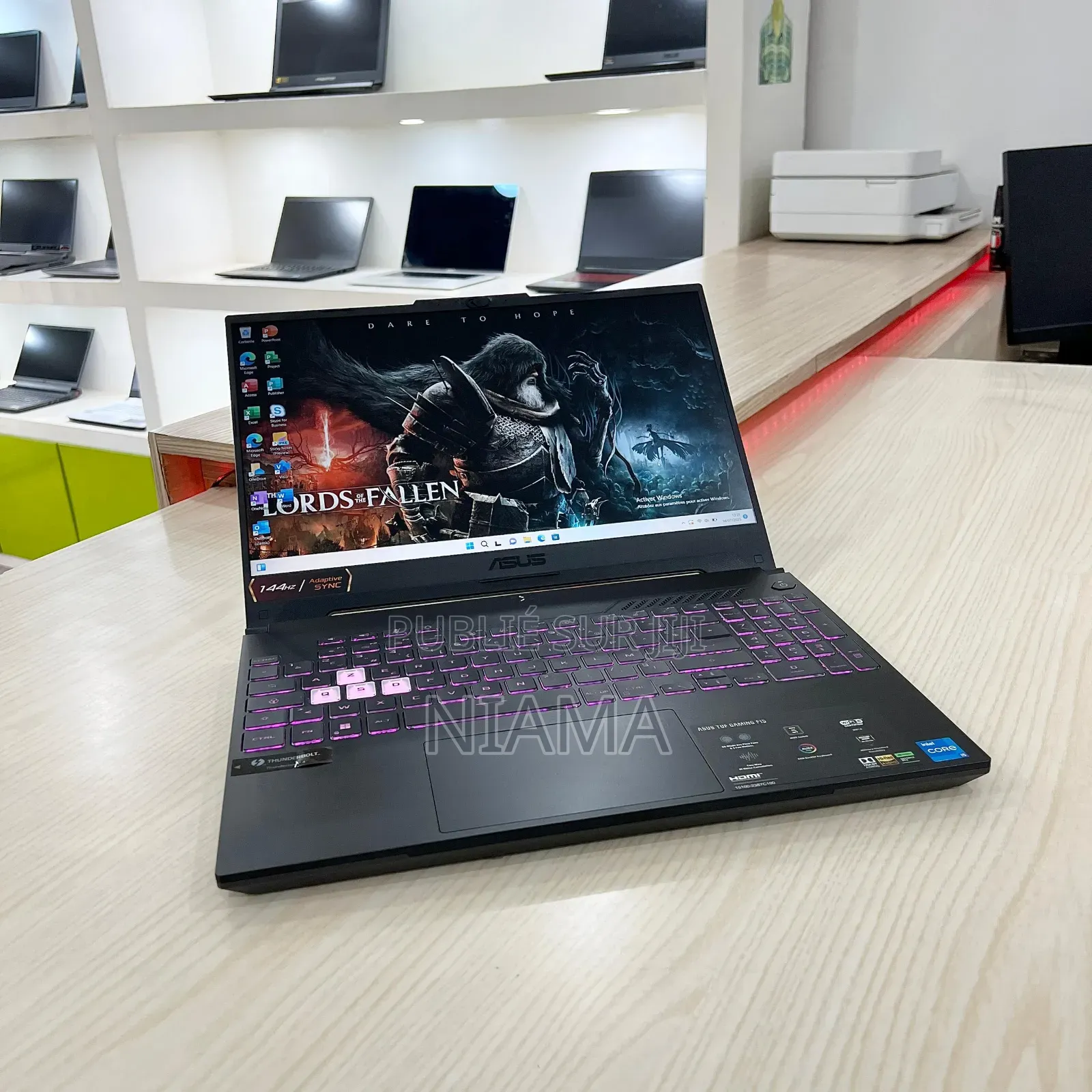 New Ordinateur Portable Asus TUF Dash F15 16GB Intel Core I5 SSD 512GB